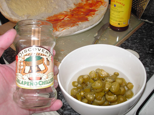 Spicy green chilli peppers!